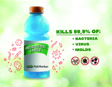 Antibakteriālās etiketes